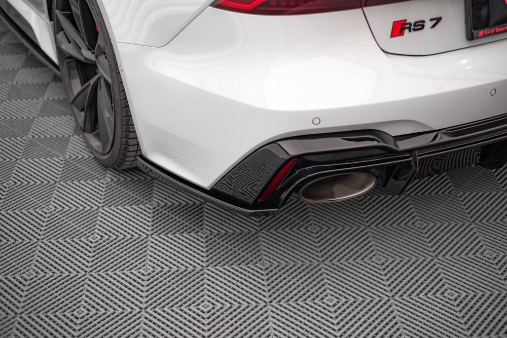 Zijdiffuser V.2 Audi RS6 / RS7 C8 Maxton Glanzend Zwart