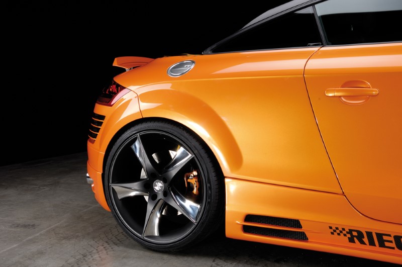 Sideskirts Audi TT 8J 96.06- with 2 schacht and 2 uitsnedes Rieg
