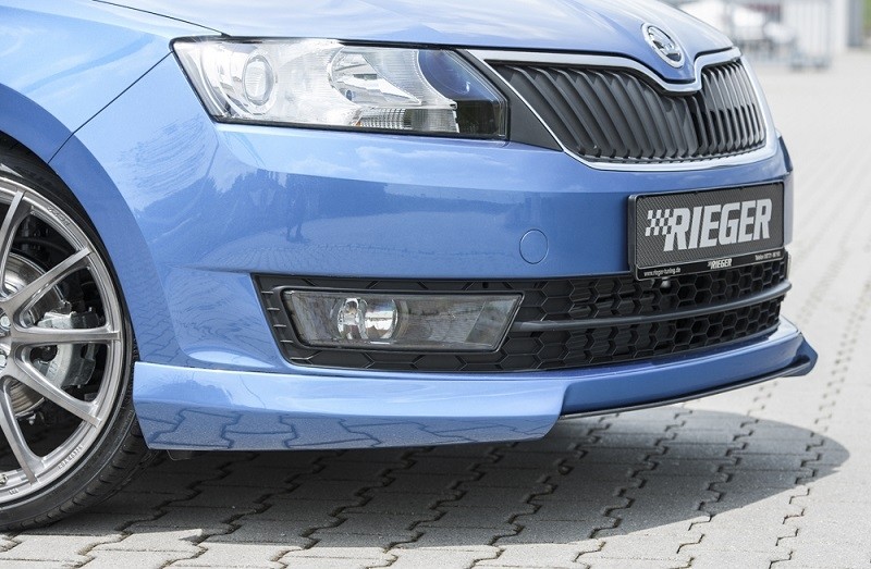 Voorspoiler Rieger Skoda Rapid NH