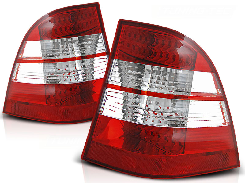 Achterlichten Mercedes M-Class 02-05 LED chroom