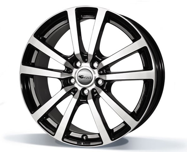 RC Design RC25 8x18 5x127 ET56 glanzend zwart / front gepolijst