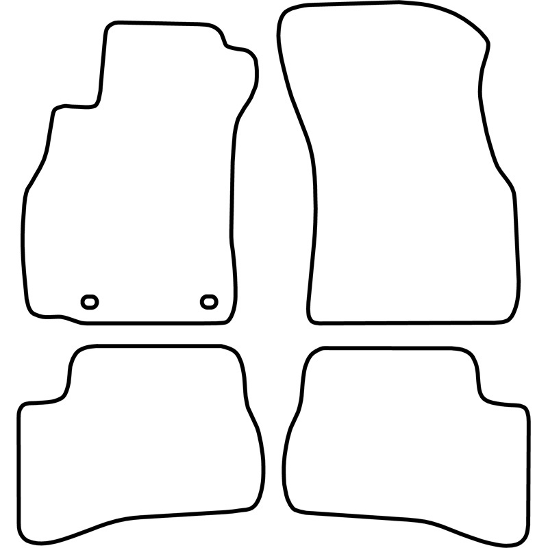 Automatten Velours  Hyundai Accent 2000-2006