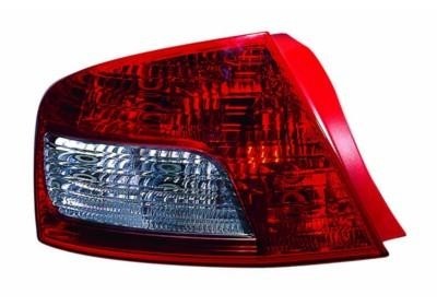 achterlicht, incl fittingdeel, rechts, 09/2008-Peugeot 407, 2004