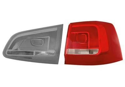 achterlicht, incl fittingdeel, buiten, rechts VW Sharan, 2010 -