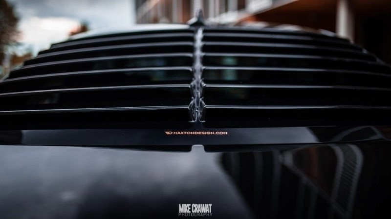 BMW M3 E92 achterruit Louver