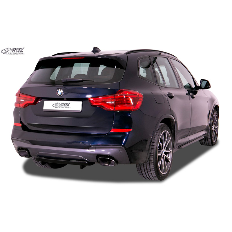 Rear bumper skirt 'Diffusor U-Diff'  BMW X3 (G01) 2017- with M-Package (PU)