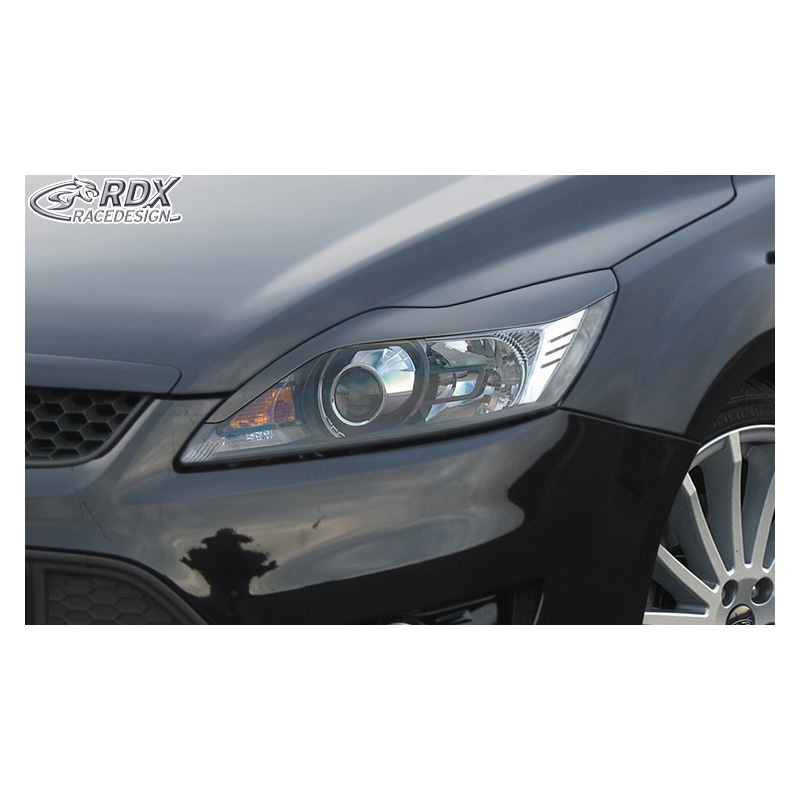 Koplampspoilers  Ford Focus II Facelift 2008-2011 (ABS)