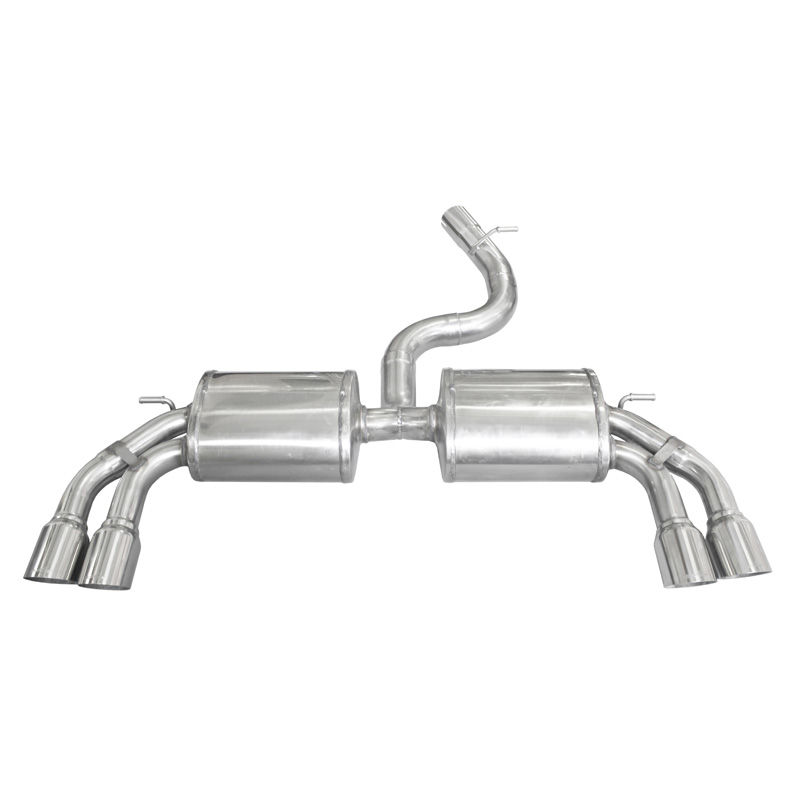 100% Inox Double Sport Exhaust  Audi A3 (8V) Sportback S3 2.0i TFSI 300hp 2013- 2x80mm Racing
