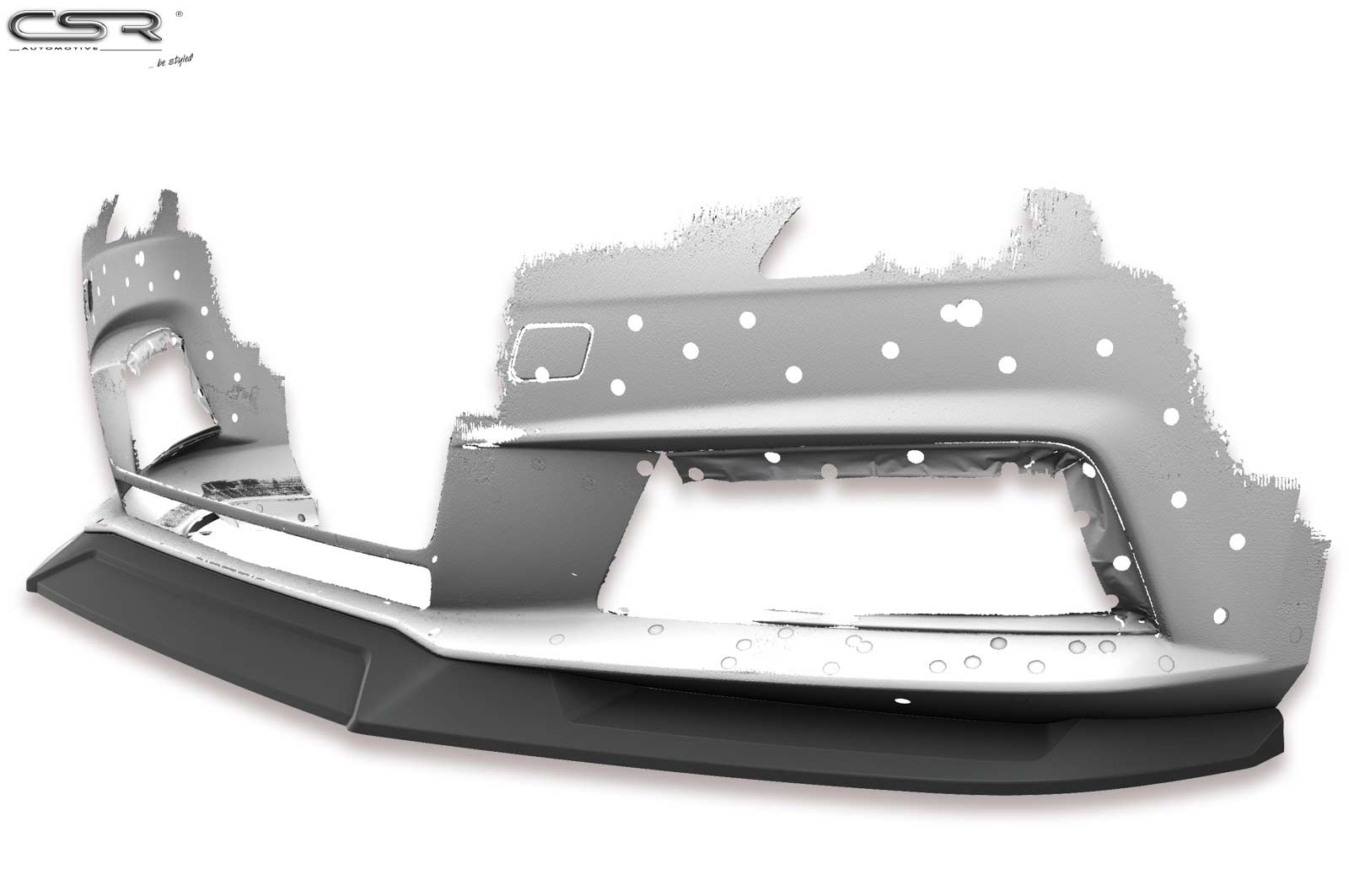 Voorspoiler Audi A4 B9 (type 8W) Carbon Look