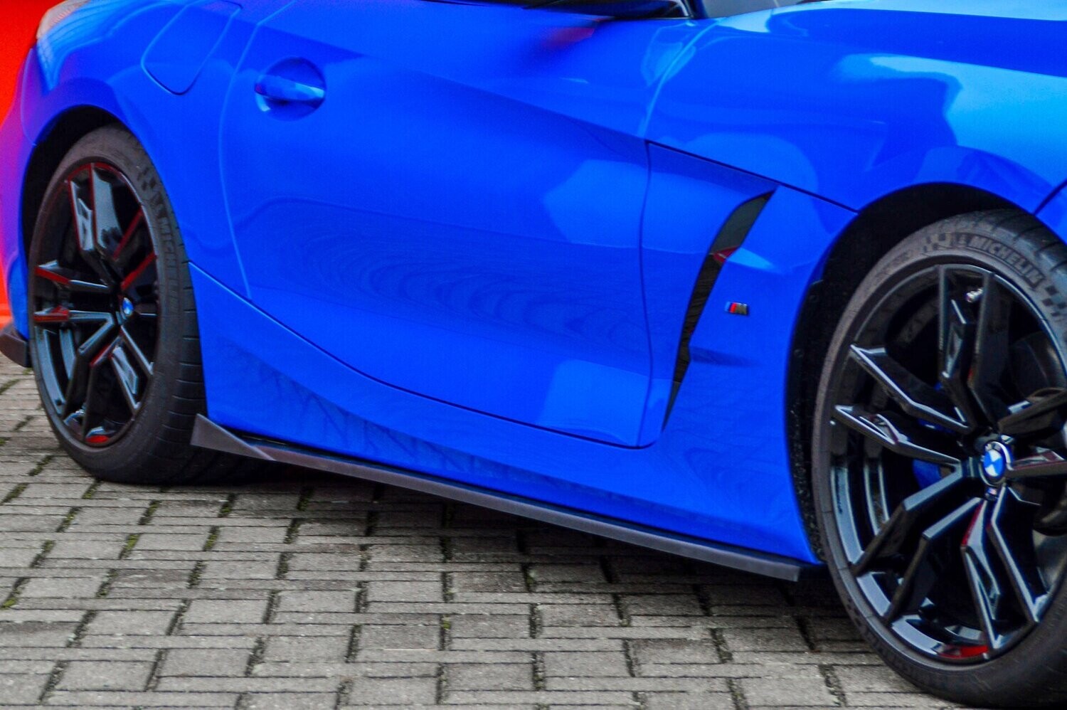 Zijskirts met vleugel voor + achter BMW Z4 G29 + M pakket