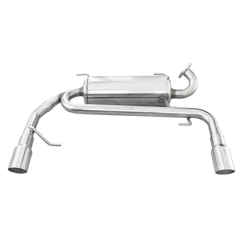 100% Inox Double Sport Exhaust  Suzuki Swift 1.6 16V Sport 125hp 2006- 1x80mm Racing