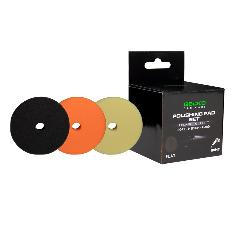 Gecko Polishing pads 80mm 3-pieces