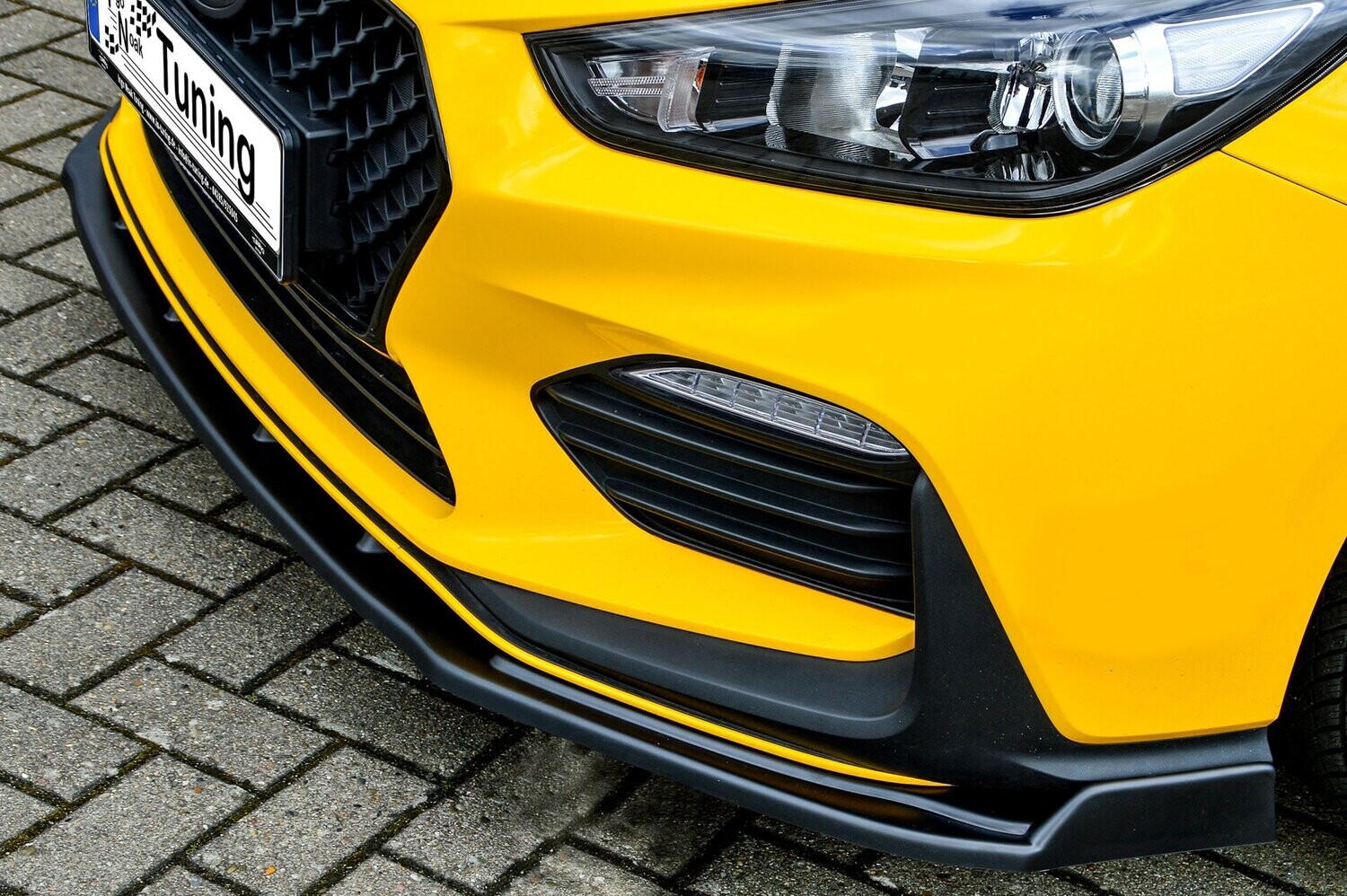 Voorspoilerlip Hyundai I30 N-Line + Fastback 2018-