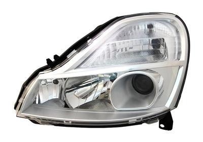 koplamp, H1+H1+H7, elektr verstelb, met draaimodule, links Renau