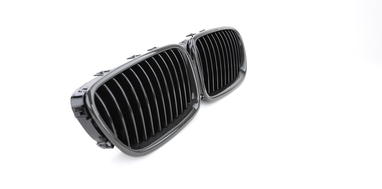 Grill Nieren BMW F10/F11 Carbon - Zwart 10-17