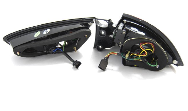 Achterlichten Seat Leon 1P 09-12 LED Zwart