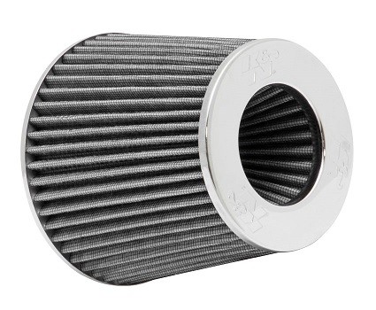 K&N RG-1001WT-L Universele Luchtfilter Cone Zilver