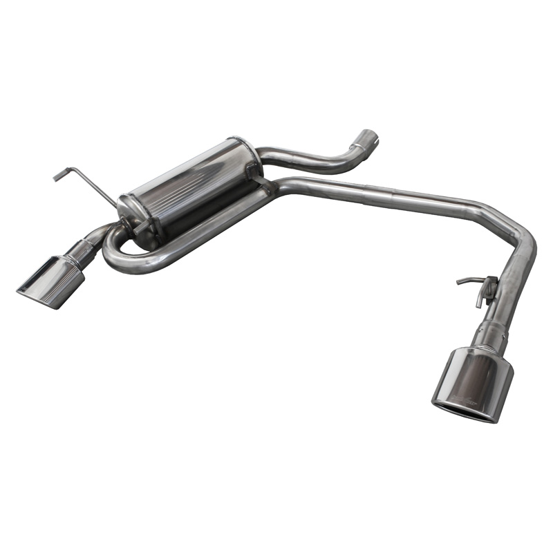100% Inox Double Sport Exhaust  Peugeot 406 Coupe 3.0 V6 Left/Right 120x80mm