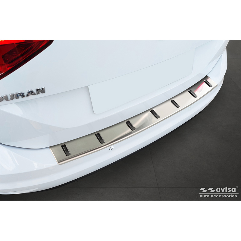 Avisa Stainless Steel Rear bumper protector  Volkswagen Touran III 2015- incl. R-Line 'STRONG EDITION'