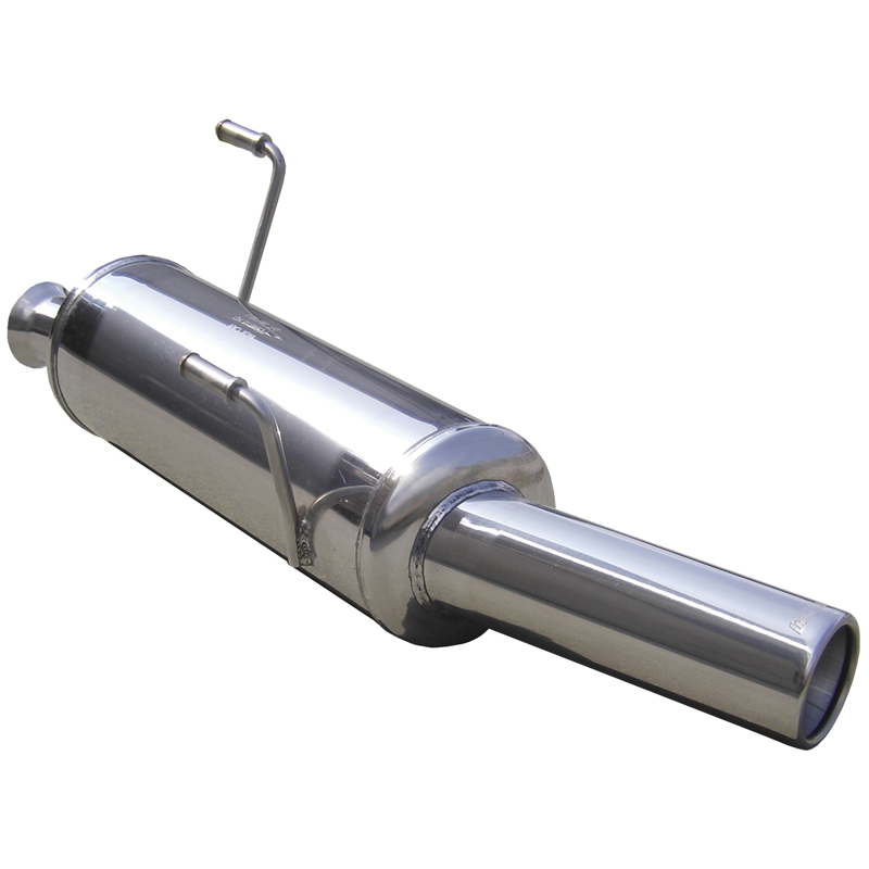 100% Inox Sport Exhaust  Peugeot 206 2.0 HDi 2000- 80mm