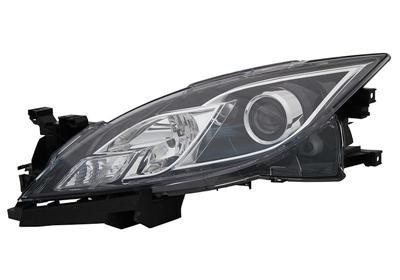 koplamp, H9+H11, elektr verstelb, incl stelmotortje, links Mazda