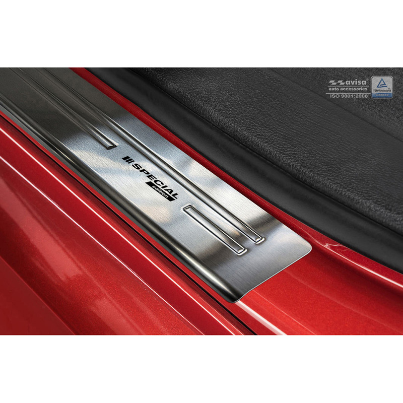 RVS Instaplijsten  BMW X6 F16 2014-2019 - 'Special Edition' - 4-delig
