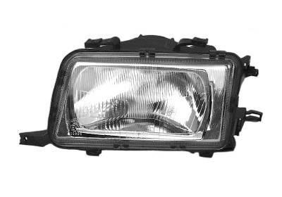 koplamp, Hella, H4, rechts, geen Coupe/Cabrio Audi 80, 1991-1994