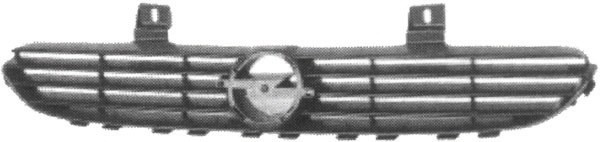Radiator Grill CORSA 97-00 ZWART ZONDER EMBLEEM