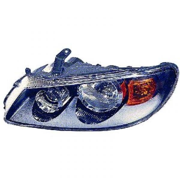 Koplamp links ALMERA 02->> DEPO/ZWART