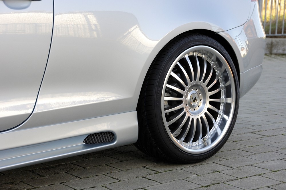Zijskirts met schacht en uitsnede VW Eos Rieger