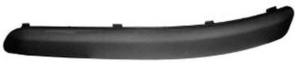 Bumper lijst links VW Polo 9N3 05-09 ZWART