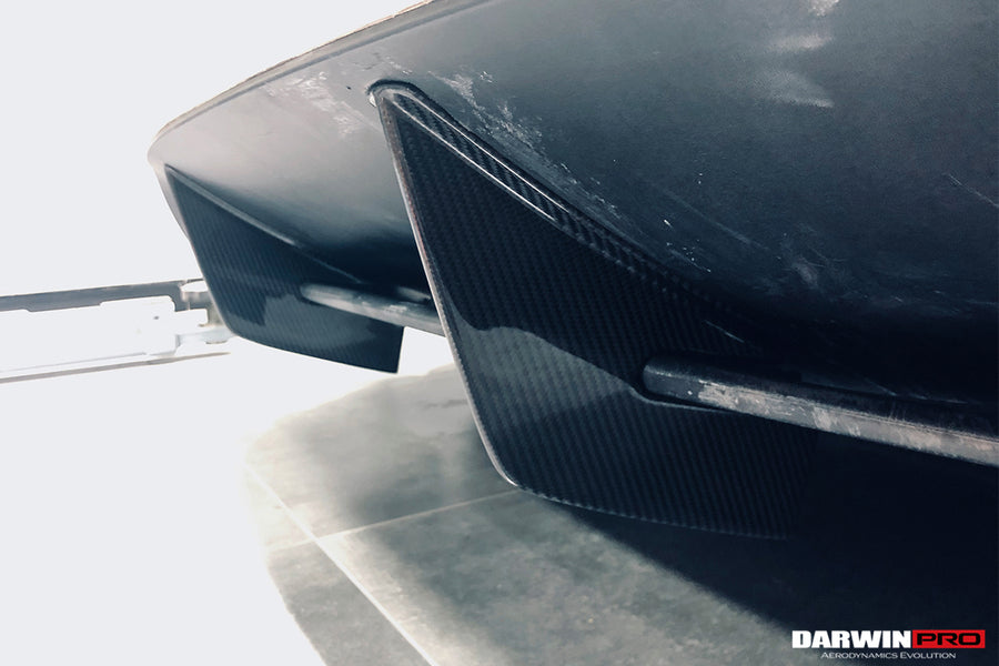 Ferrari California BKSS Style Carbon Fiber Diffuser Canards 2009-2014