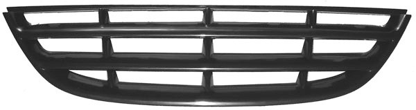 Radiator Grill CERATO 04.06 MATT-ZWART