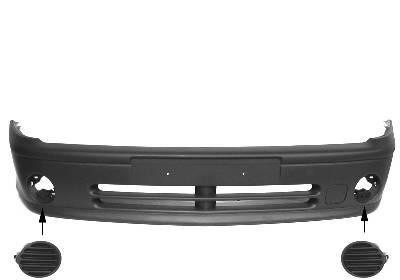 voorbumper, 07/1998-Renault Laguna, 1994-2001