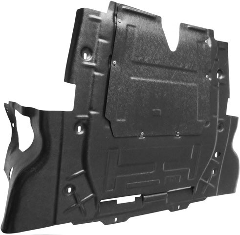 Motorbeschermplaat voor ASTRA 04->> DIESEL POLYETHYLEN