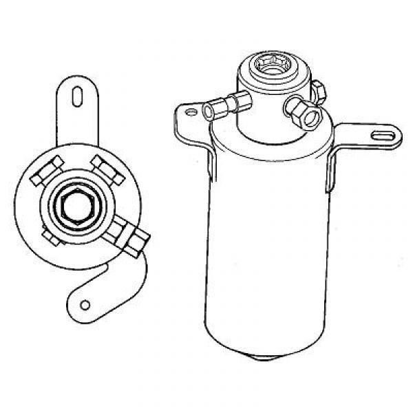 Droger W202 C208, 93-04 ALLE MODELLEN