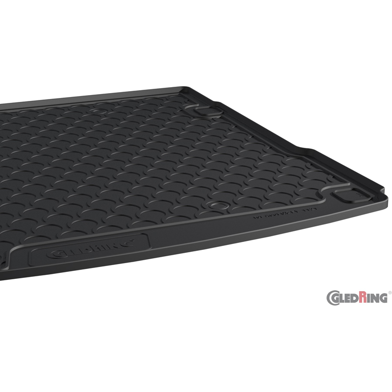 Rubbasol (Rubber) Trunk mat  Audi Q5 2017- excl. TFSi-e (Upper floor + Trunk package incl. net + Fixed rear bench)