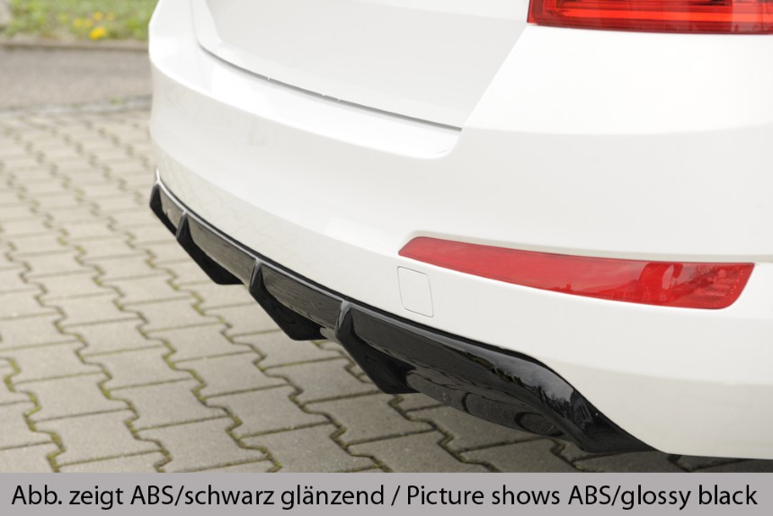 Diffuser Skoda Octavia (5E) Rieger carbon-look