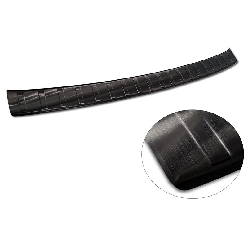 Zwart RVS Achterbumperprotector  Nissan X-Trail IV (T33) 2021- 'Ribs'