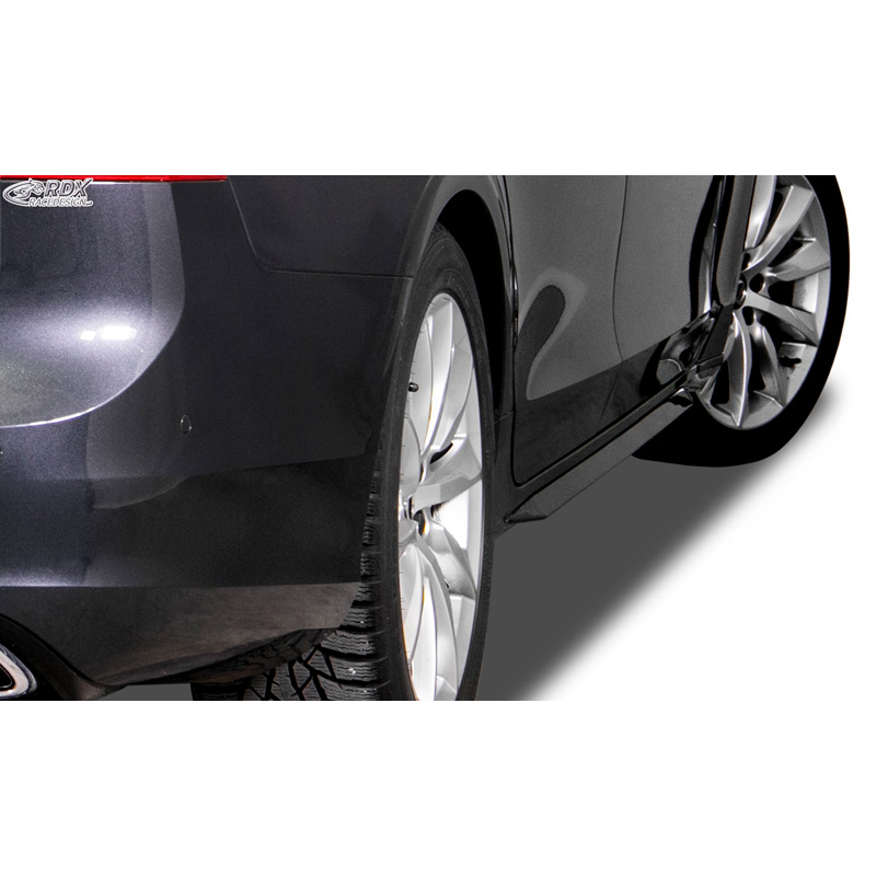 Side skirts 'Slim'  Volvo S90/V90 2016- (ABS glossy black)