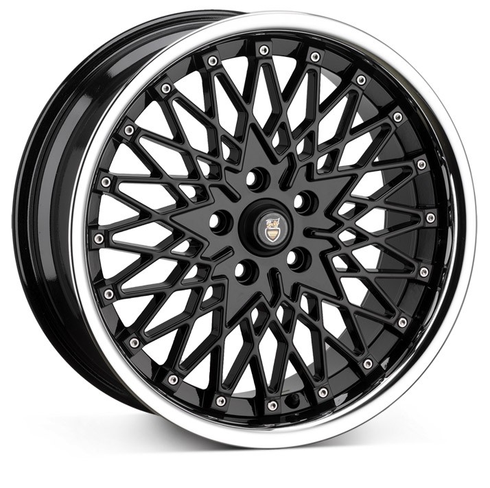 Cades ZEUS BLACK LIP POL SMALL 7.0x17 4x100 ET35