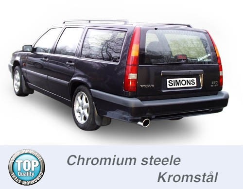 Simons Uitlaatsysteem af kat. Volvo 850 1991-1997