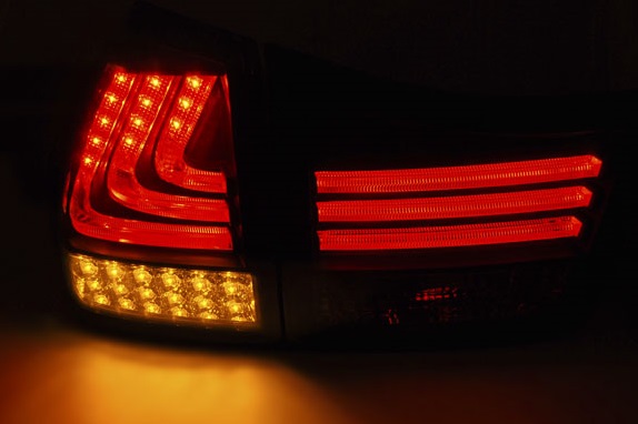 Achterlichten Lexus RX 330 / 350 03-08 Led Tube Rood