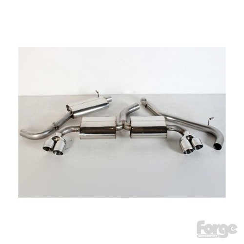 Audi TTS (MK2) 2.0 Petrol Turbo Exhaust FORGE SCORPION STAINLESS