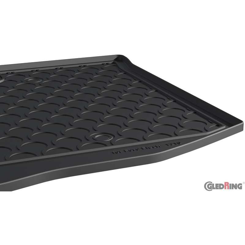 Rubbasol (Rubber) Trunk mat  Ford Fiësta VII 5-doors 2008-2017 (Lower floor)