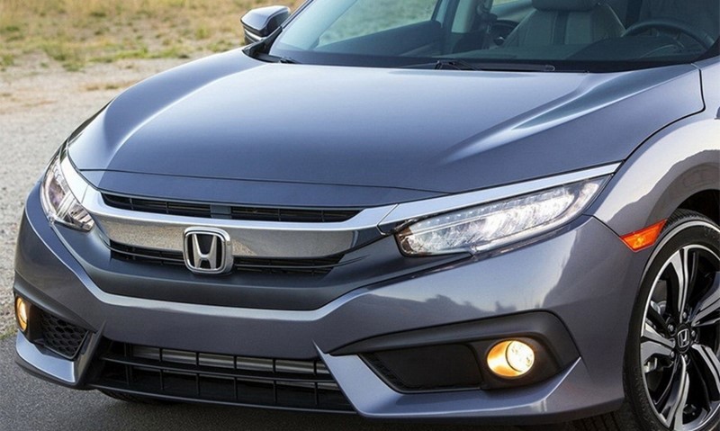 Koplampen Honda Civic Mk10 (FC/FK) (2016-Up) Sedan & Hatchback Full LED Dynamic zwart