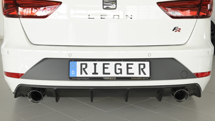 Diffuser Seat Leon FR (5F) Rieger sportuitlaat links + rechts