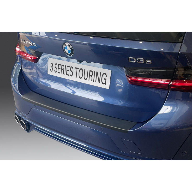 ABS Rear bumper protector  BMW 3-Series G21 Touring 'M' Sport Facelift 2023- Black
