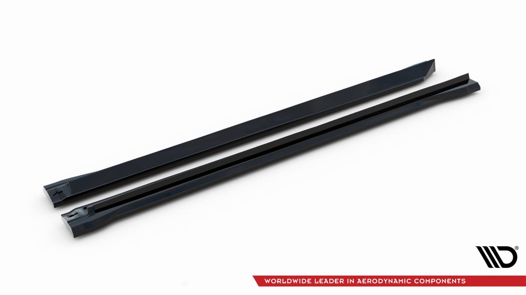 Zijskirts Bentley Bentayga Glans Zwart Maxton