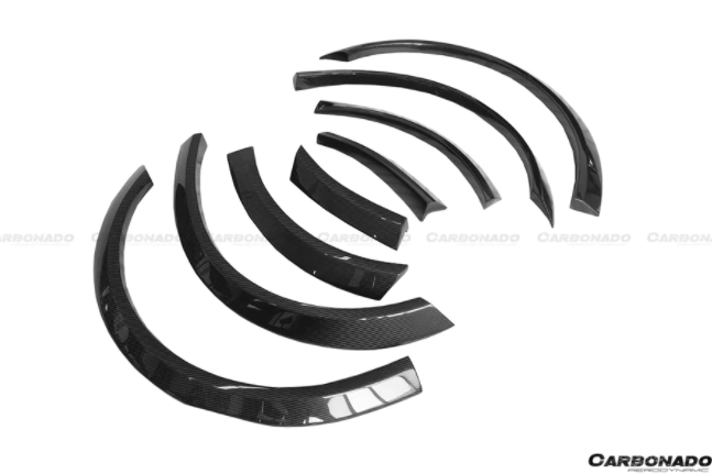 Tesla S Pre-facelift RZS Style Carbon Fiber Full Kit 2012-2015
